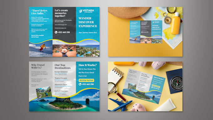 design brochure, leaflet, flyer