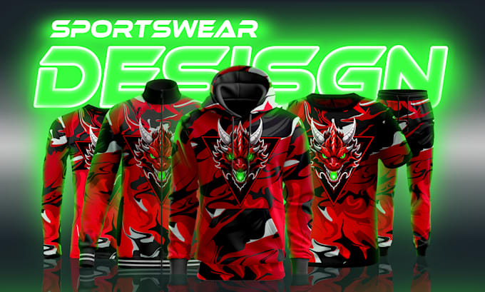 design jerseys, hoodies, and tracksuits for you