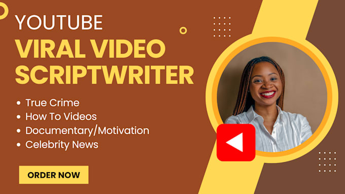 write video scripts for youtube channels, engaging scriptwriting for any niche