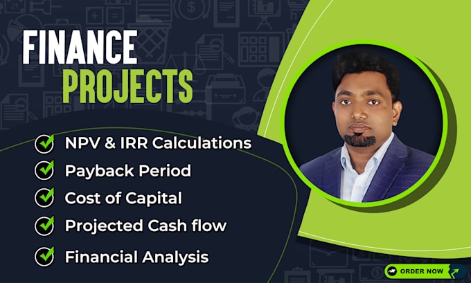 do financial model, budgeting, projected cash flow