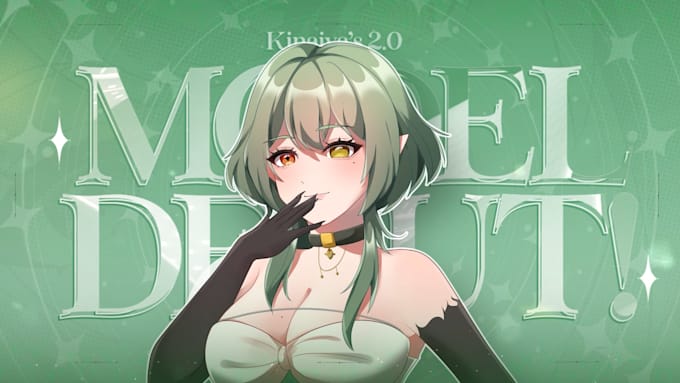 make a fantastic  debut intro video for vtuber and streamer