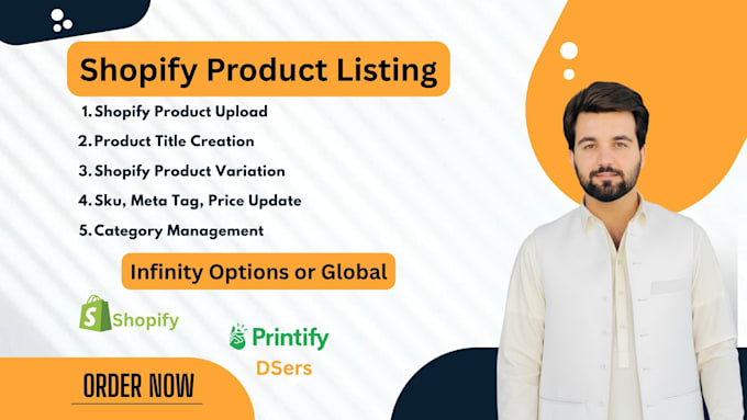 do shopify product listing upload or add products to shopify