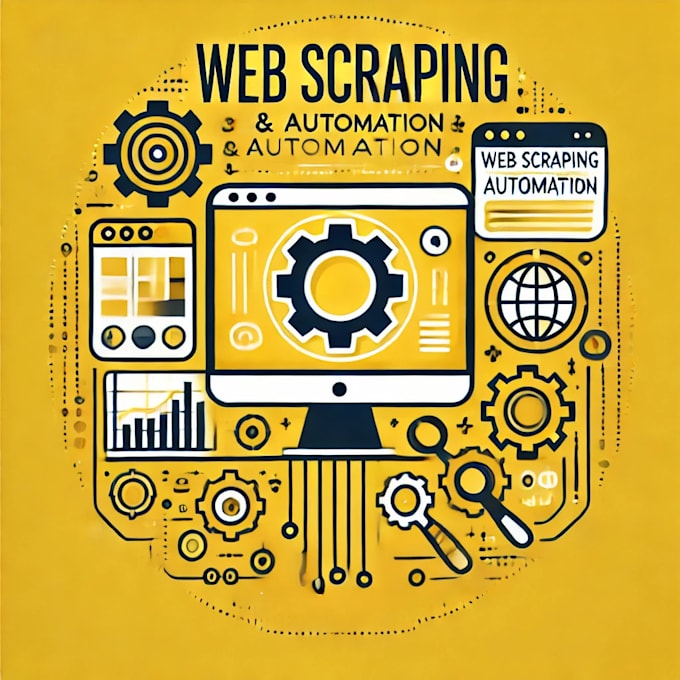 scrape data and develop custom bots for any web task