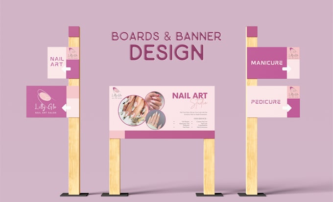 design billboard, signage, sign board, outdoor ads or banner