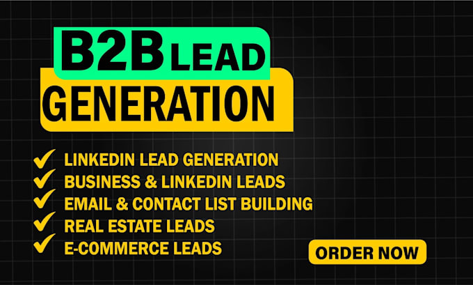 do lead generation, b2b lead generation and business leads