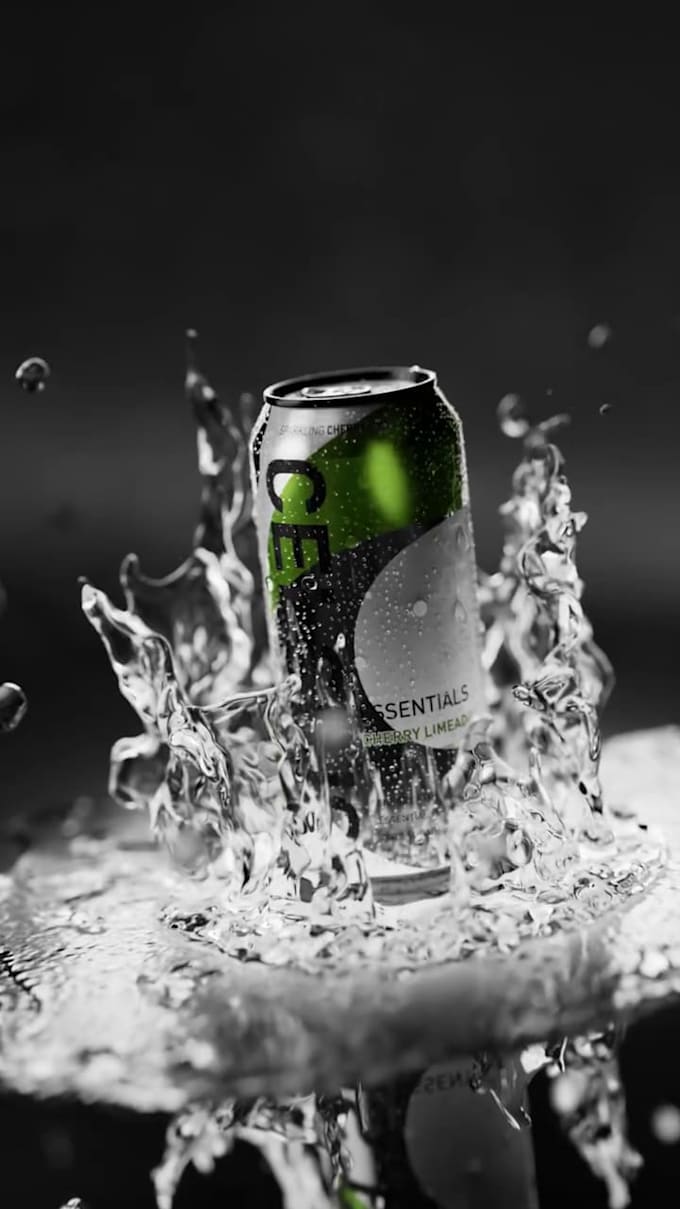 3d soda can animation 3d beverages 3d water simulation energy can motion graphic