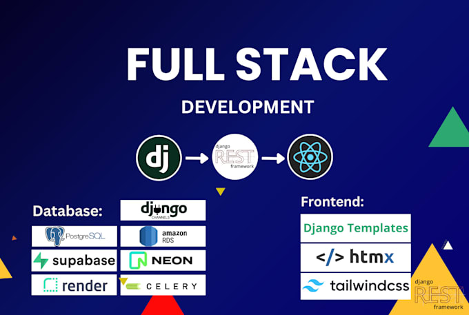 Be your full stack django,rest api and react js developer by ...