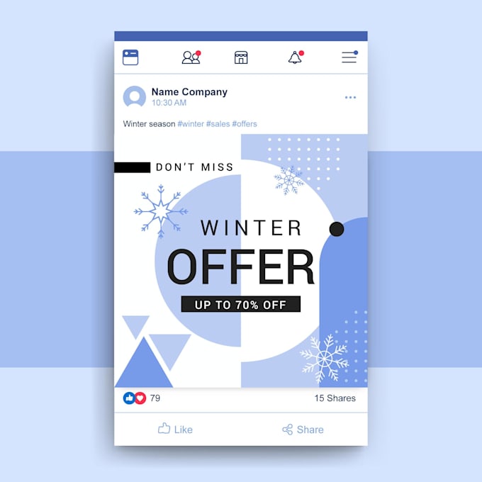create visuals for facebook