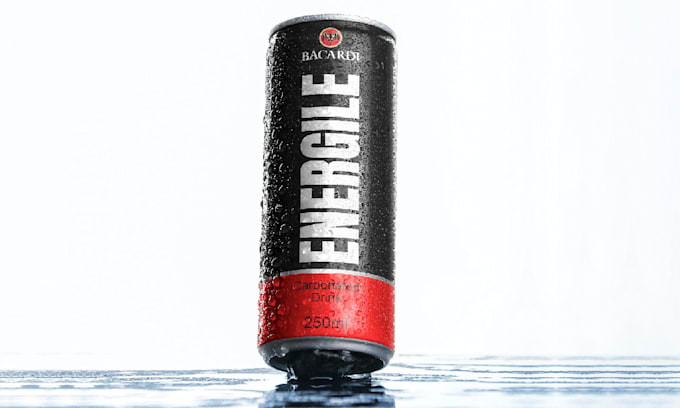do energy drink can label design for you