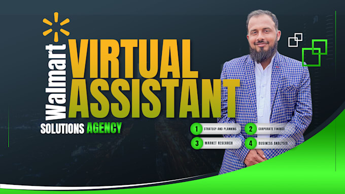 be walmart virtual assistant for wfs and dropshipping