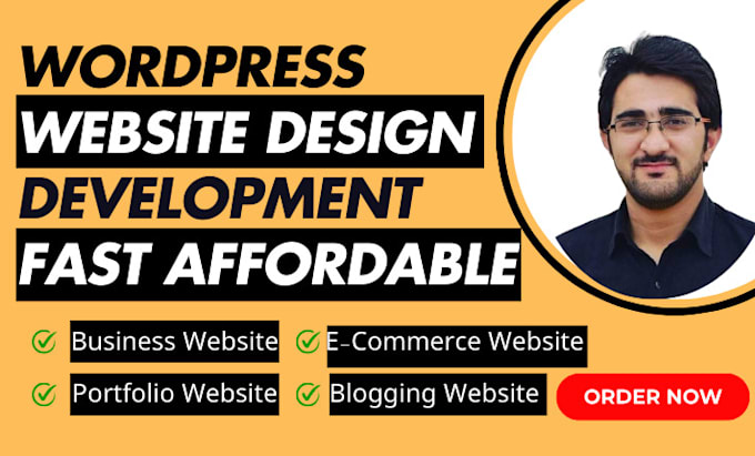 wordpress website design  development fast affordable