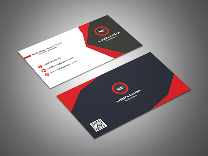 provide a professional, unique business card design
