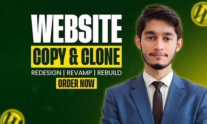 copy clone duplicate or redesign any website