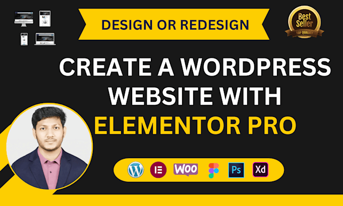 create responsive wordpress website design and website development