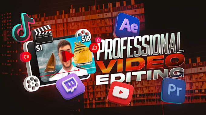 professionally edit your twitch streams and youtube videos