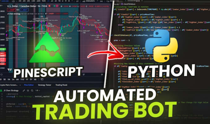 Build you a trading bot using python and pine by Davidalexl | Fiverr