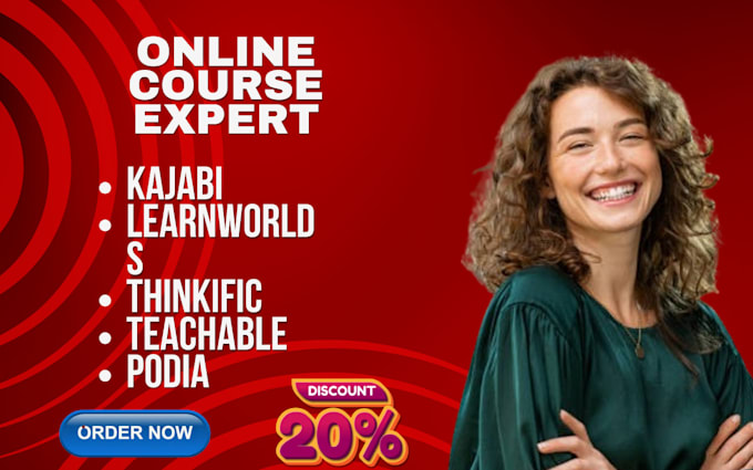 setup kajabi learnworlds thinkific teachable, elopage, ablefy and podia