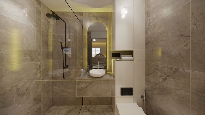 do 3d rendering visualization of residential interiors in d5, enscape or lumion