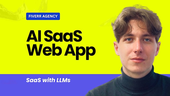 build an ai saas web application ai app