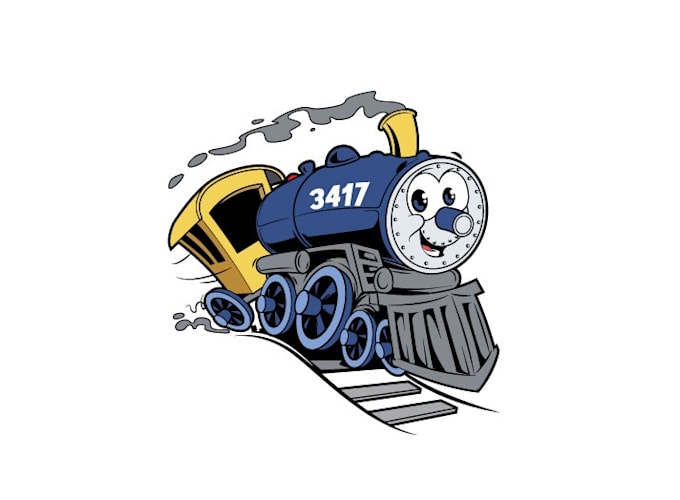 make impeccable railroad museum mascot logo