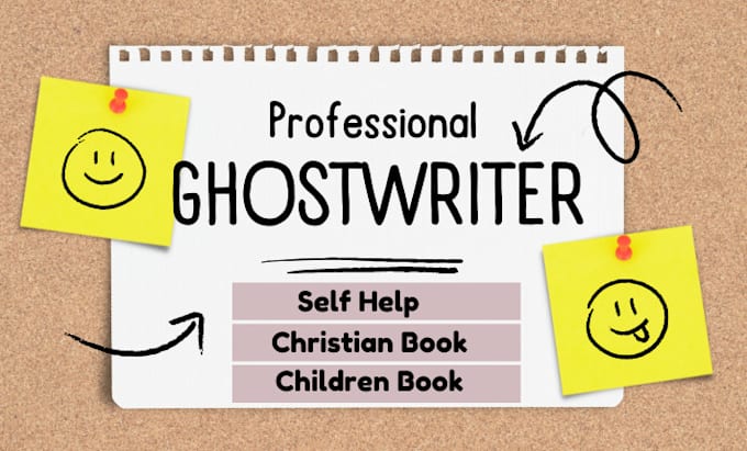 write self help book or be your ghost ebook writer