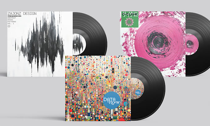 Design unique abstract music album cover art by Bruno_zajonz