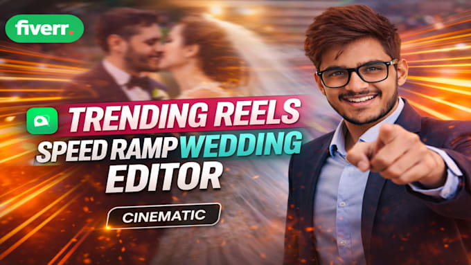 trending reels speed ramp wedding sinematic editor