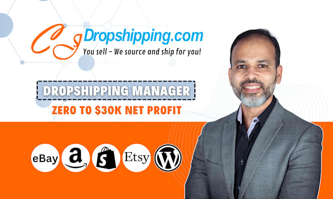 do cj dropshipping to ebay, amazon, shopify, etsy fb listings