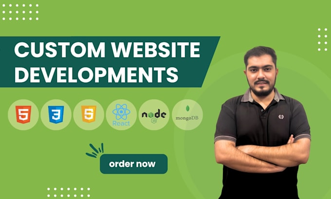 build rebuild custom website development full stack website