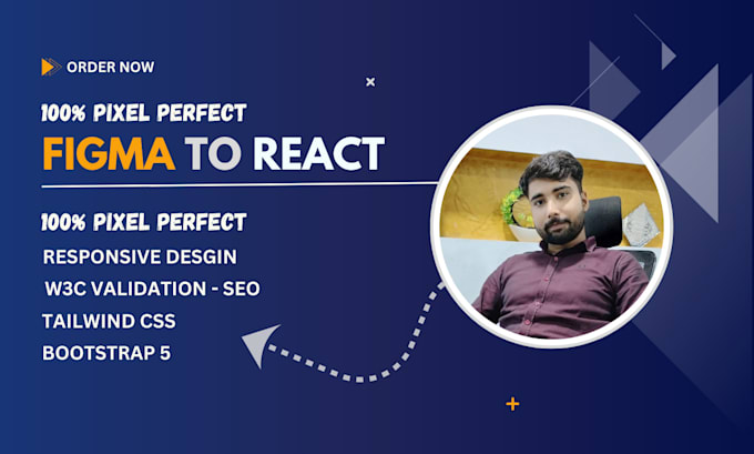 convert figma to react, react dashboard, app , custom CRM,