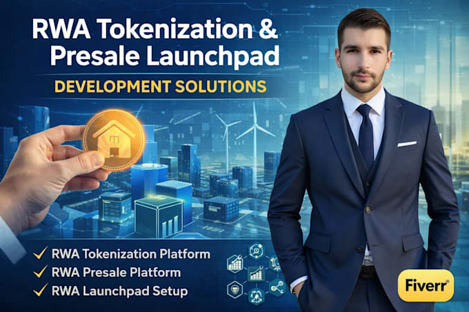 develop rwa tokenization platform, rwa presale, sto and launchpad solutio