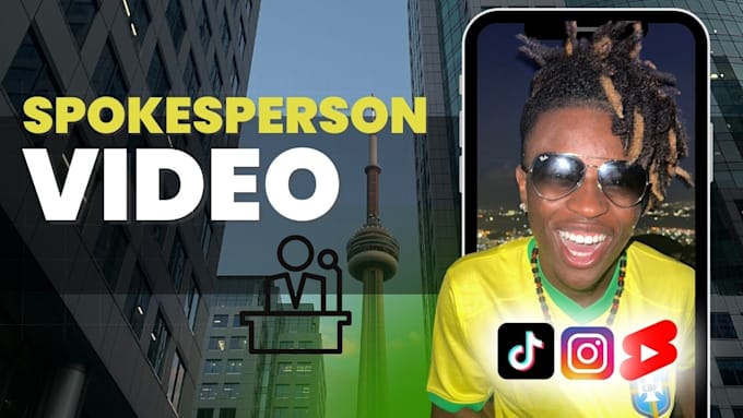 create an amazing spokeperson video for you