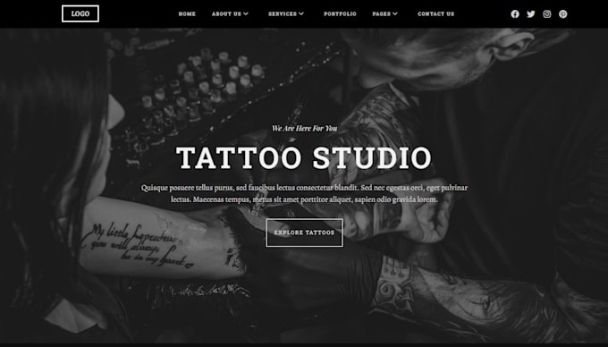 build a stunning wordpress tattoo website for your studio