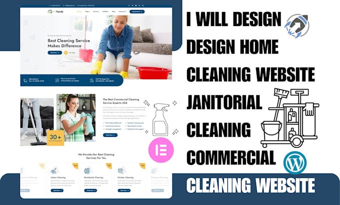 design home cleaning website janitorial cleaning commercial cleaning website