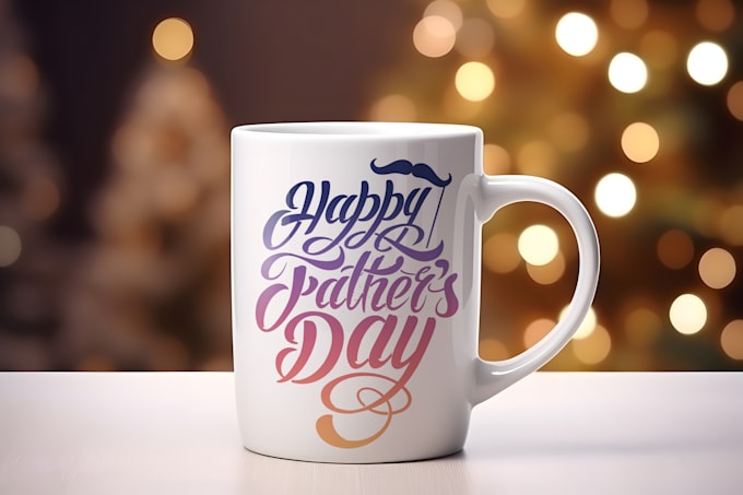 create realistic and eye catching mug mockup design