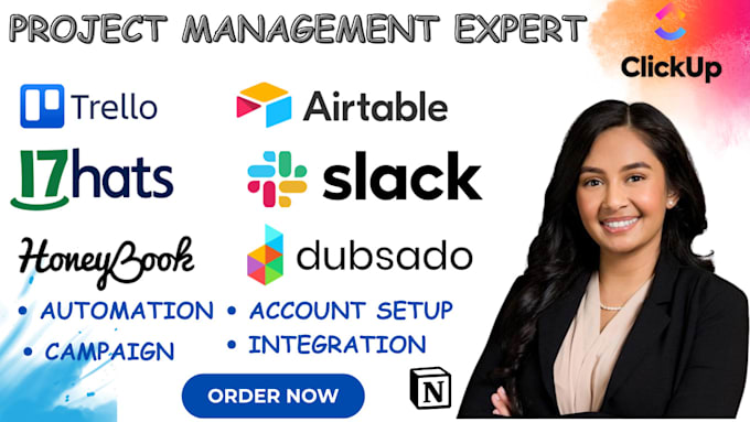 hootsuite dubsado honeybook 17hats asana trello slack airtable clickup notioncrm