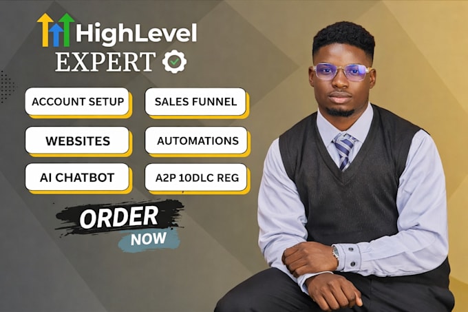 sales funnel in clickfunnels, build gohighlevel website, sales page
