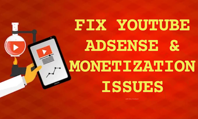 fix youtube adsense and monetization problems