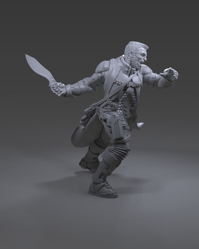 Convert And Resculpt Your 2d Image Into 3d Stl File Minature Creature Convert And Resculpt Your 2d Image Into 3d Stl File Minature Creature