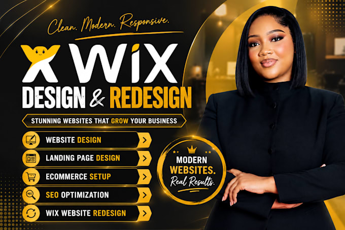 wix website design wix website redesign design wix website development