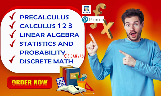 teach you math, calculus, linear algebra accounting and discrete math tutor