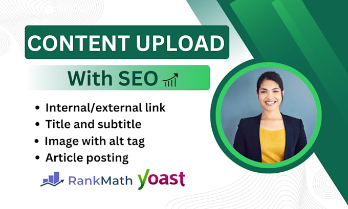 upload content and blog posts as your wordpress VA