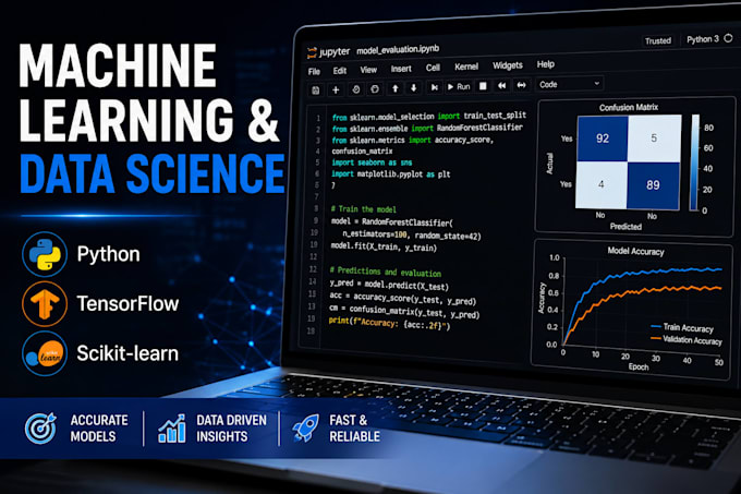 build machine learning and data science models with python