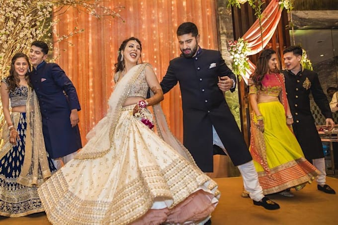 choreograph indian bollywood dance for your wedding party