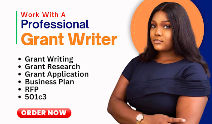 do grant research, write compelling grant proposals, apply grants, nonprofit