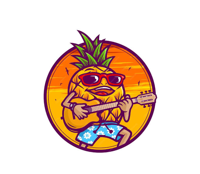 make amazing super juice mascot logo