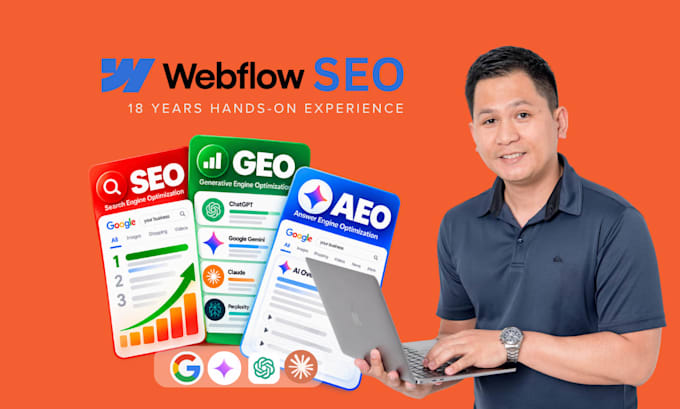 optimize your webflow website for SEO, GEO, and aeo