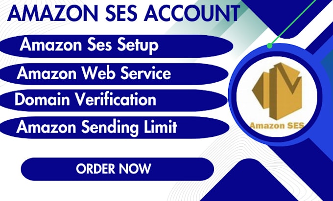 setup amazon ses for email marketing with domain verification and integration