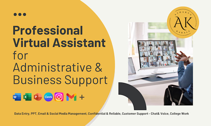 be a virtual assistant for general support