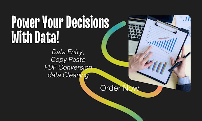 do data entry, excel, copy paste, PDF conversion